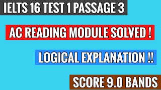 IELTS Cambridge 16 Test 1 Passage 3 AC Reading with logical explanation I The Future of Work [upl. by Abeh]