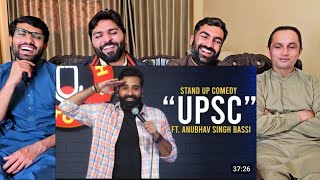 UPSC Stand Up Comedy Ft Anubhav Singh Bassi pakistanreaction [upl. by Corwun]