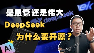 是愚蠢还是真伟大？DeepSeek为什么要开源？核心技术会被“友商”偷学吗？ [upl. by Brion879]