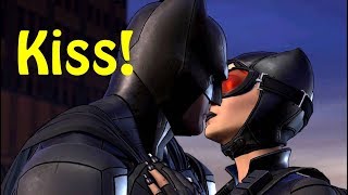 Batman batman kiss Catwoman bale kiss [upl. by Leugar]