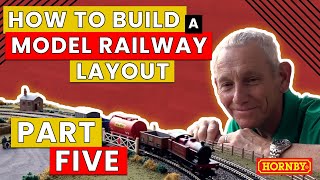 How To Build A Model Railway Layout  Buildings Trees amp Foliage [upl. by Nirda915]