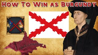 EU4  How to Win as Burgundy [upl. by Pergrim]