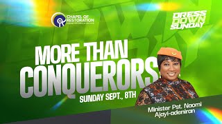 MORE THAN CONQUERORS II PST NAOMI AJAYIADENIRAN rccgcor rccgtheamericas viralvideo [upl. by Reldnahc]