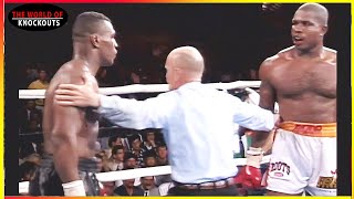 How Mike Tyson BREAK Razor Ruddocks Jaw [upl. by Mcnair]