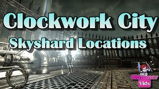 ESO Clockwork City Skyshard Locations [upl. by Doris]