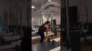 POV When the reformer has other plans 😂fitness pilates funny wellness workout [upl. by Ixel47]