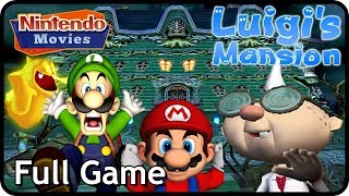 Luigis Mansion  Full Game Walkthrough Complete Arank [upl. by Atterahs]