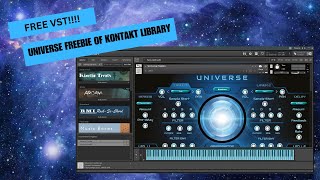 How to add Universe Freebie to Kontakt library  3 Party VST For Kontakt [upl. by Francesca]