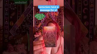 Lemurians have a message for u spiritualawakening oraclereading lightworker lemuria [upl. by Dorian]