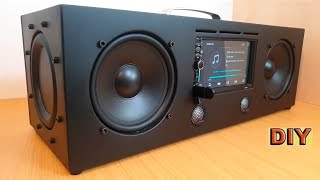 DIY Multimedia Bluetooth Boombox Speaker [upl. by Alurta]