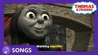 Working Together Again  Steam Team Sing Alongs  Thomas amp Friends [upl. by Alessig]