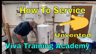 How To Service An Unvented Hot Water Cylinder Roy Fugler [upl. by Sivie]