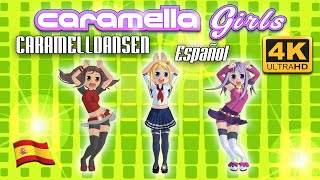 Caramella Girls  Caramelldansen Español 4K [upl. by Cia]