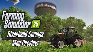 💥 FS25 USA Map Preview 💥 Exclusive Gameplay  Farming Simulator 25 [upl. by Laurella]