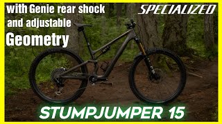 All new Specialized Stumpjumper 15 2025  the best trail bike with Genie rear shock [upl. by Handel]