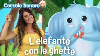 Lelefante con le ghette  Balliamo con Greta  Coccole Sonore [upl. by Aihseyn]