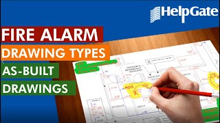 Fire Alarm DRAWING TYPES Part 6 Asbuilt Drawings [upl. by Telimay]