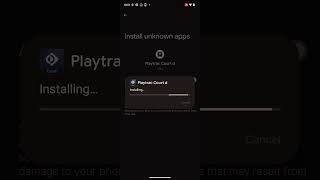 Playtrac Court App REQUESTINSTALLPACKAGES Permission Require [upl. by Nonnahc]