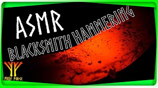 ✔ Blacksmithing ASMR Coal Forge Hammering 2019 [upl. by Durkin]