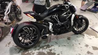 2016 Ducati X Diavel S Termignoni Exhaust  First Start  Eurotek Okc [upl. by Ahsiekin275]