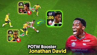 Review  Rummenigge Lite Version🔥🥵 100 Rated Potw Jonathan David is Super CF🔥 Efootball 2025 Mobile [upl. by Anitsrihc]