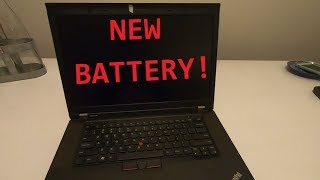 Laptop Spare Battery Replacement Lenovo T530 [upl. by Aspa]