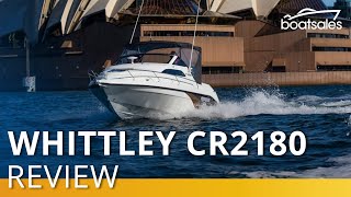 2022 Whittley CR2180 OB Review  boatsales [upl. by Ekusoyr]