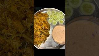 Pressure cooker Biriyani Chicken Biriyani Pragatijha shorts chiken food biriyani [upl. by Lemart]