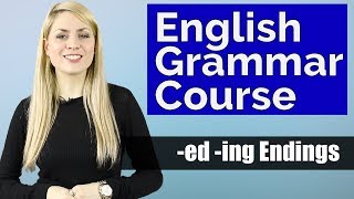 ADJECTIVES 3  bored vs boring  ed vs ing Endings  Learn English Grammar [upl. by Neelear]