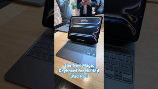 The New M4 iPad Pro Magic Keyboard  First Look apple ipadpro magickeyboard [upl. by Aanas]