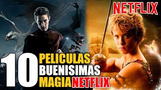 10 Mejores Peliculas de MAGIA Netflix [upl. by Leacim54]