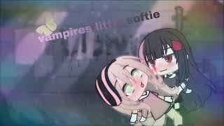 Vampires little softieglmmgacha life mini movie❤️lesbian love story❤️ [upl. by Trefor]