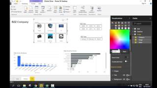 How to use the Power BI Custom Visual Chiclet Slicer  Add Images to Slicers [upl. by Ailemaj]