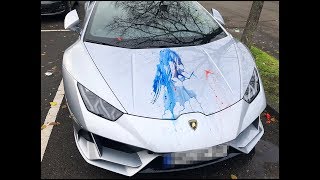 FARBANGRIFF auf meinen LAMBORGHINI [upl. by Arel]