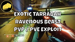 Tarrabah Easy Ravenous Beast PVPPVE Exploit [upl. by Dlanigger]