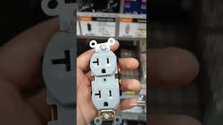 Tomacorriente de 20 A electrician tips electricidad electrical herramientas [upl. by Lyrret]