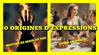 TOP 10 DES EXPRESSIONS COURANTES EXPLIQUÉES [upl. by Arac]