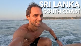 Surfing Sri Lankas South Coast [upl. by Tranquada407]