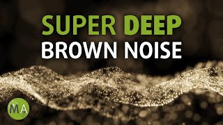 Super Deep Smoothed Brown Noise  12 Hours [upl. by Shadow866]