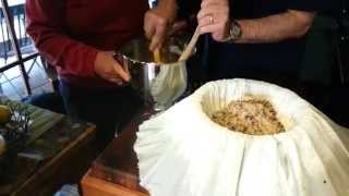 Christmas Pudding Cloth making with recipe [upl. by Dwane]