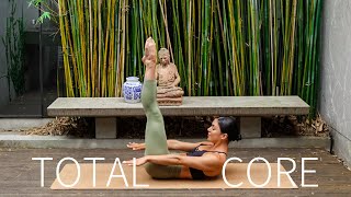 20 MIN TOTAL COREAB WORKOUT  AtHome Pilates [upl. by Aiyekal]