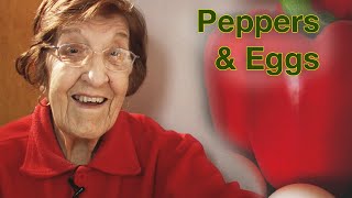 Great Depression Cooking  Peppers and Eggs part 1 [upl. by Eelta]