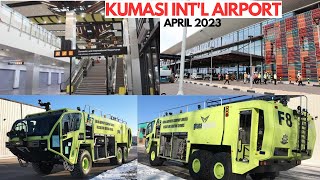 12th April 2023 New KUMASI INTERNATIONAL AIRPORT Project Update in Ghana [upl. by Joed105]