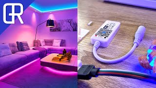 Make ANY cheap RGB LED Light Strip SMART with this wifi controller [upl. by Snook]