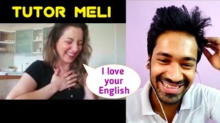 Cambly Tutor Meli cannot stop laughing on CAMBLY CONVERSATION  ICONIC INDRA [upl. by Leo425]