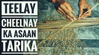 Teelay Cheelnay ka Asaan tarika  Kite Making Tutorial [upl. by Eninaj]