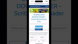 How to download any pdf for free from Scribd without login or subscription [upl. by Phalan]