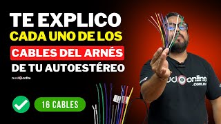 Así funcionan los cables del arnés de tu autoestéreo  AudioOnline [upl. by Elbertine]