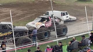 Wadded Up Monster Truck Tour  Full Throttle Speedway at Varney 2021103 full Sunday show [upl. by Buckden]