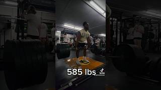 Fast 585 lbs deadlift 😤🔥 [upl. by Grange]